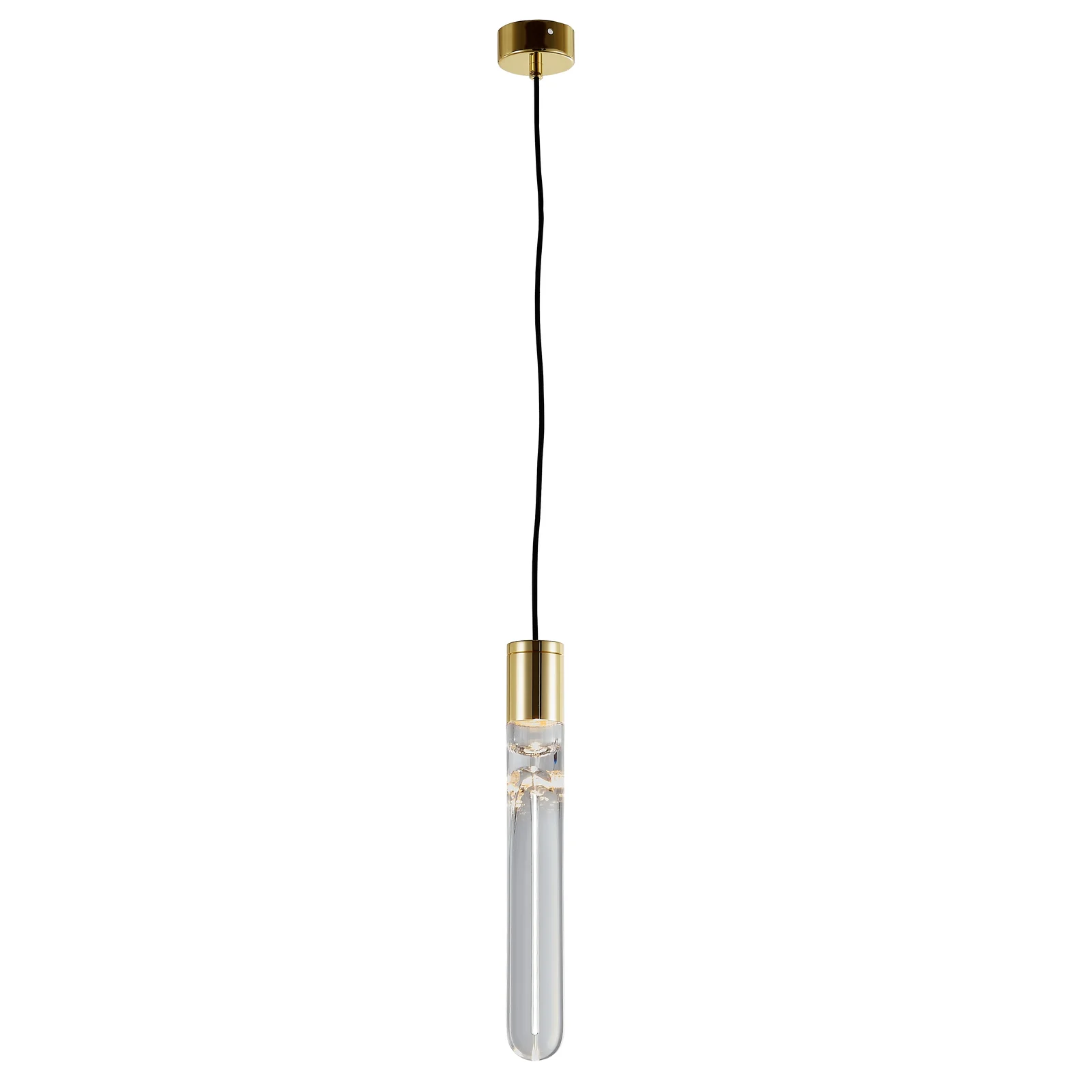 Linear Luxe – 1000mm Shining Gold LED Chandelier
