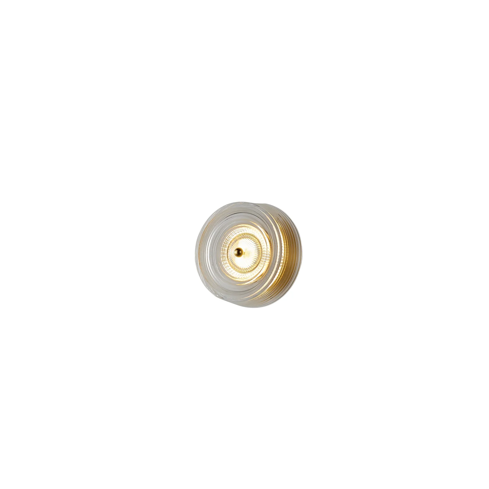 Linea Glow – 4-Light Linear Chandelier in Shining Gold