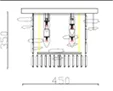 Regalia Mini – 8-Light Crystal Chandelier in Gold