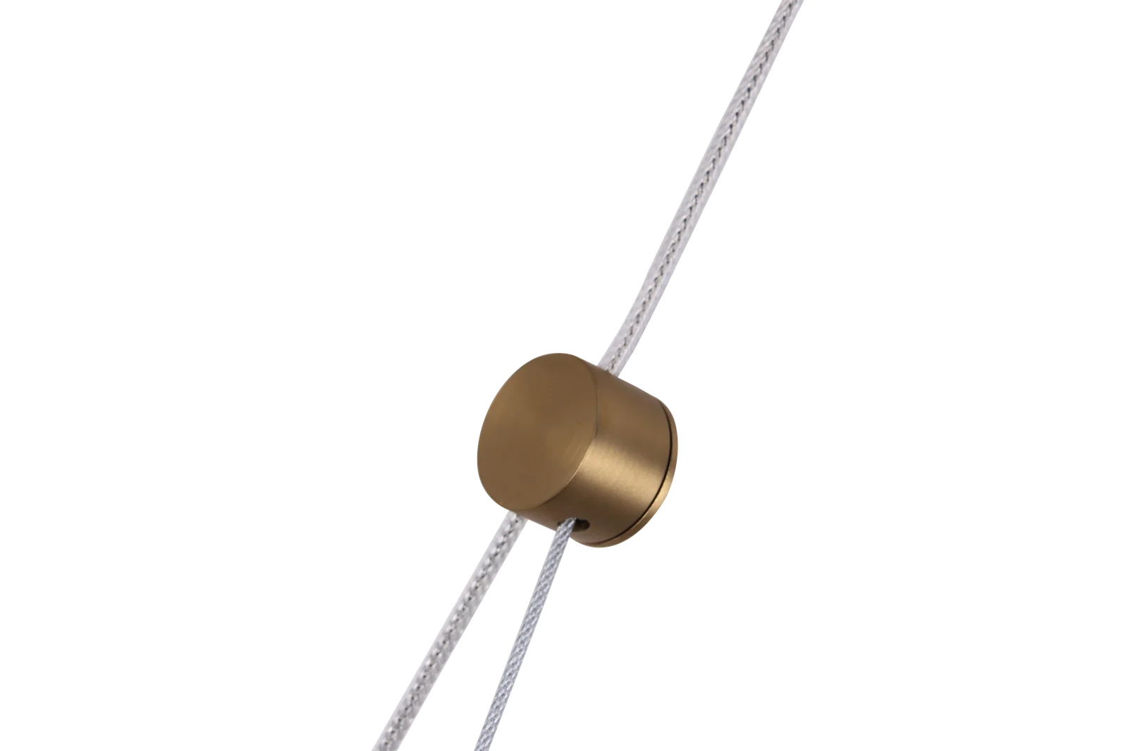 Luna Arc – Circular Gold Chandelier with Frosted Acrylic Diffusers