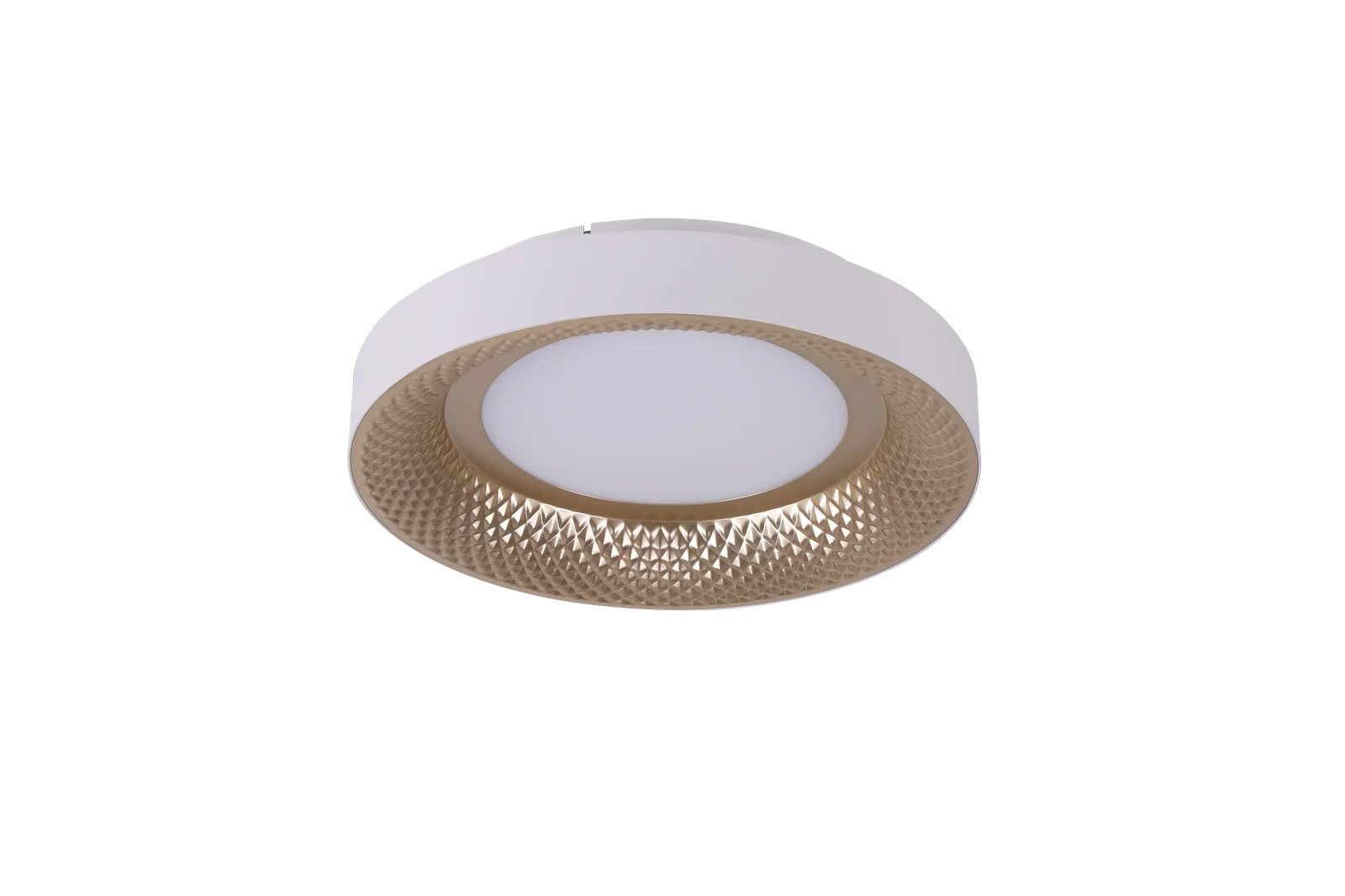 Modern Sand White Flush Ceiling Light – 30W LED