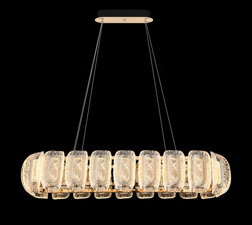 Neptune's Azure Chandeliers