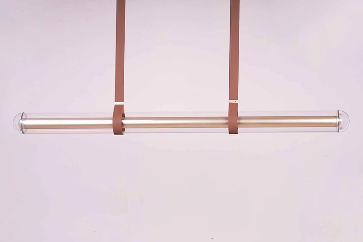 Rose Gold Linear Pendant Light