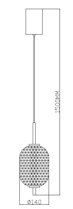 Minimal Black Ceiling Pendant Light