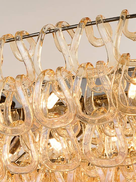 Obsidian Array – 1200mm Pearl Black Linear Pendant Light