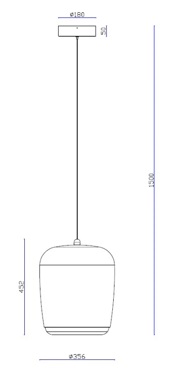 Amber Dual Glow Pendant Light