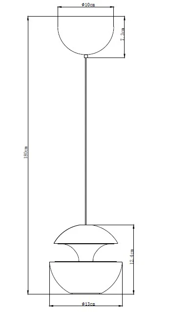 Amber Crystal Pendant Light