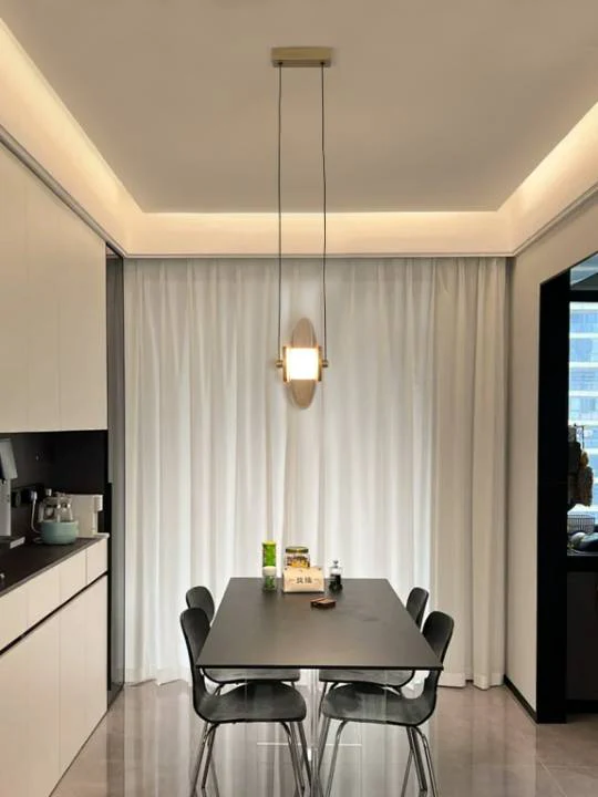 Amber Noir Pendant Light