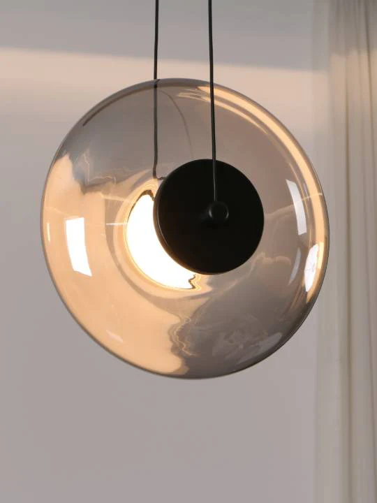 Smoky Linear Pendant Light