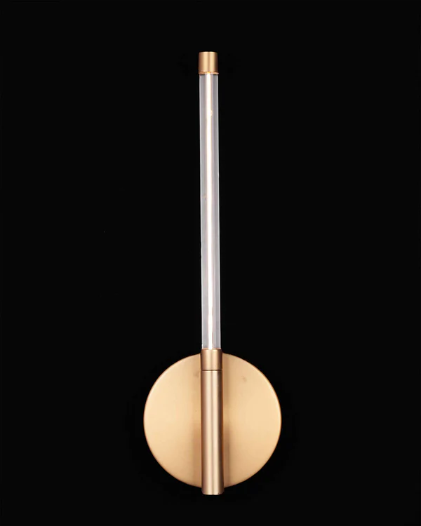Antique Brass LED Wall Light – 4.5W | Tall Vertical Design