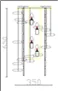 Elegant Gold Crystal Wall Light – E14