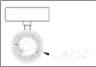 Gold & Matte Black LED Wall Light – 7W